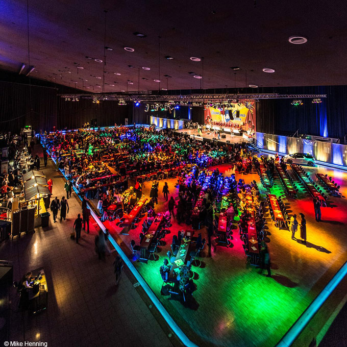 Grugahalle - Veranstaltungsfl&auml;che mit Besuchern