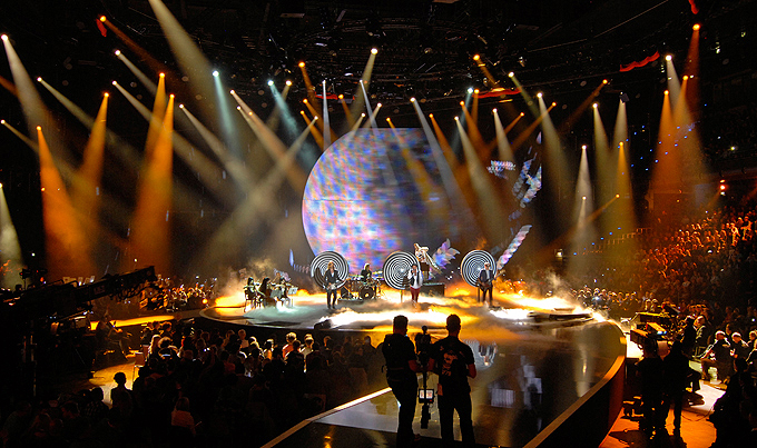 Max-Schmeling-Halle - Arena - TV Produktion