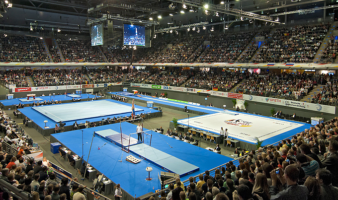 Max-Schmeling-Halle - Arena - Ger&auml;teturnen