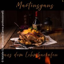 Martinsgans aus dem Lehmbackofen