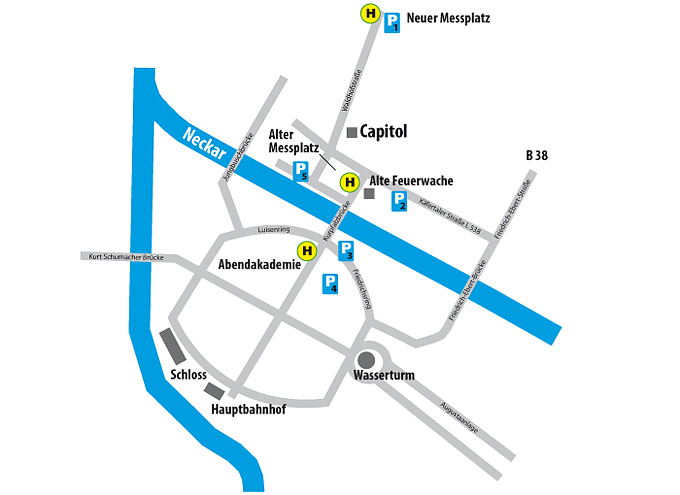Anfahrt mit PKW
