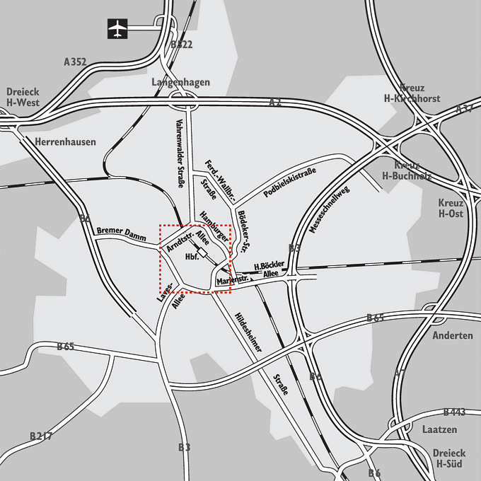 Anfahrt mit PKW