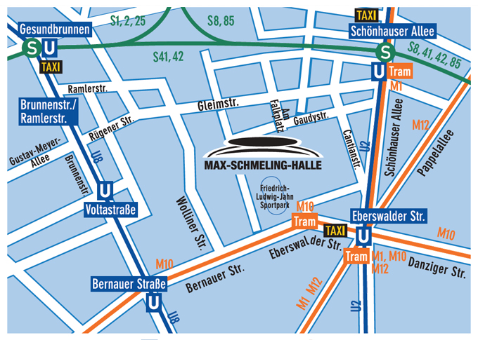 Anfahrt mit PKW