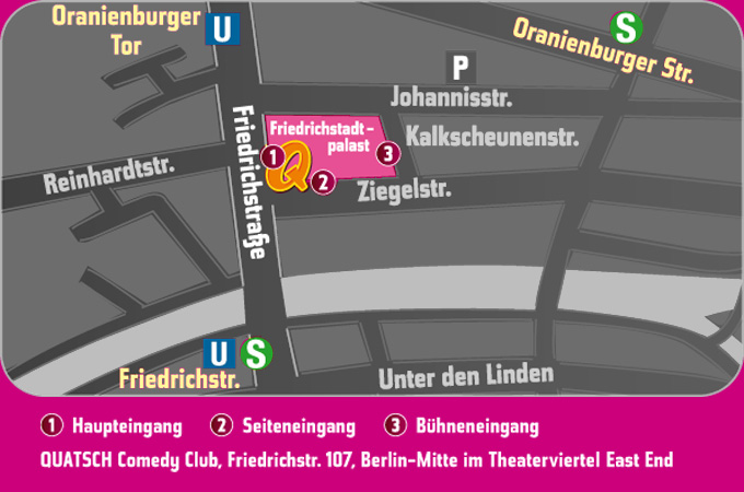 Anfahrt mit &ouml;ffentlichen Verkehrsmitteln