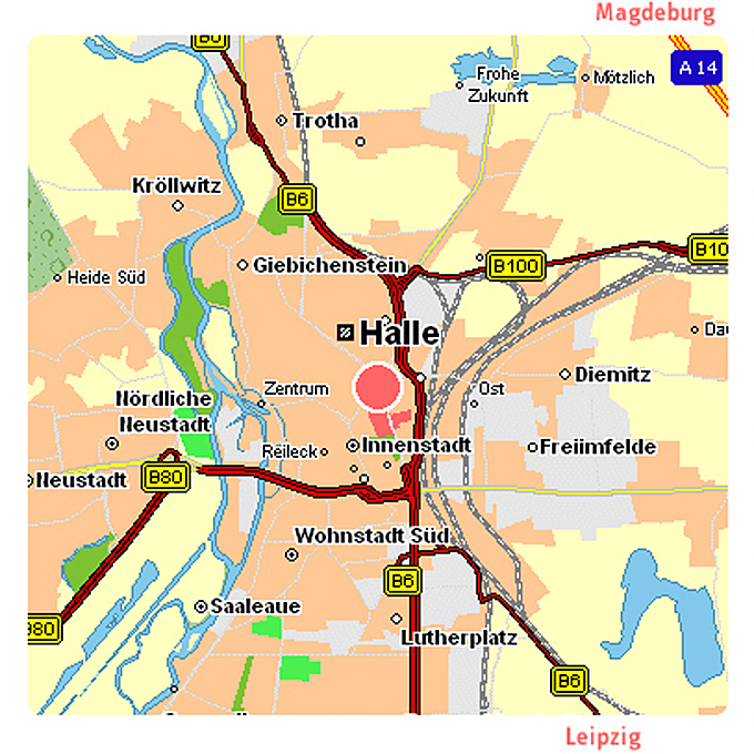 Anfahrt mit PKW