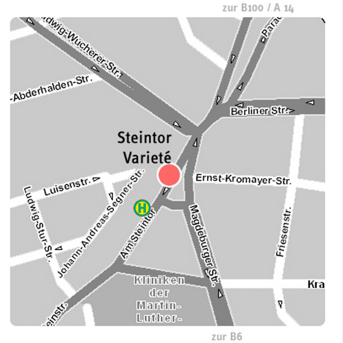 Anfahrt mit &ouml;ffentlichen Verkehrsmitteln
